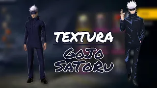 Textura Do Gojo 🔥 Glitch Skin GoJo SaToru After Ob29 Update ❗ Emotes and Guns 🔫 Direct Lnk Mediafire