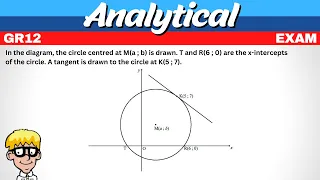 Analytical Geometry Grade 12 Exam Question