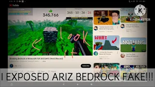 Exposing ariz breaking bedrock for 365 day fake