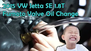 DIY: VW Jetta SE 1.8T Oil Change (Fumoto Valve)
