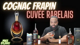 WOW! 11,000$ Bottle Review Cognac Frapin Cuvée Rabelais OMG!! #cognac #frapin