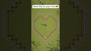 Send this to Someone Special💗 #minecraft #shorts