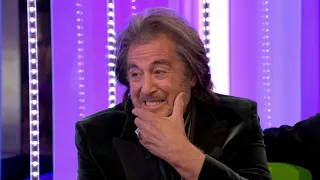 AL Pacino Interview With Emotional Tribute by Fans - One Show 20200204
