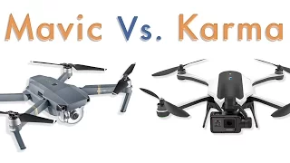 DJI Mavic Pro Vs. GoPro Karma - Which One Is For You?