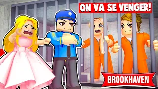 LA PRINCESSE ARRÊTE LES PERSONNES QUI L'ONT KIDNAPPÉES SUR BROOKHAVEN RP! ROBLOX