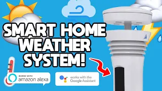 AI Smart Home Weather System | WeatherFlow's Tempest Review & Setup