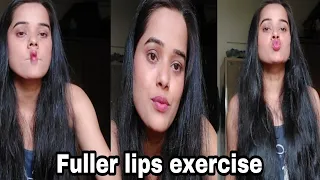 Get Fuller Lips, Plumper Lips, Pink and Cute Lips Naturally with This Face Exercise! lips exercise