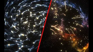 Exploding Stars (SPH simulation)