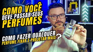 Como Passar Perfumes: Como Fazer O Perfume Fixar Mais: O Jeito Certo de Passar Perfumes #perfume