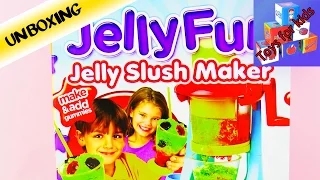 Jelly Fun Slush Maker | Make your Own Glibber Drink | Jell-o Machine | Unboxing & Assembling