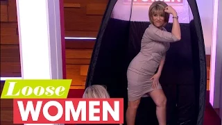 Ruth Langsford Gets Her Legs Out For A Live Fake Tan | Loose Women