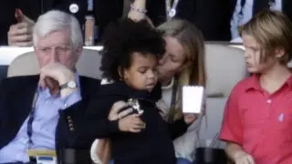 Gwenyth Paltrow Babysits Blue Ivy While Beyonce Performs Halftime Show