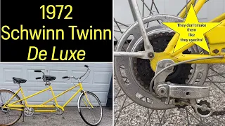 1972 Schwinn Twinn De*Luxe - Winter Project