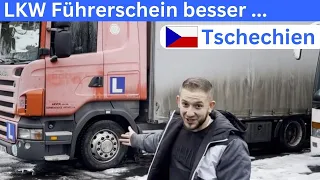 LKW Führerschein 2024  besser in Tschechien