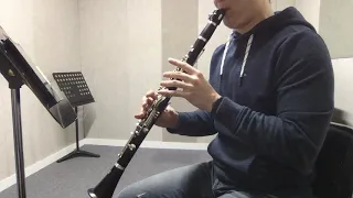 랑게누스 클라리넷 교본 1권 no.122 (Langenus clarinet)
