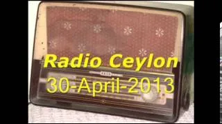 Aapki Pasand~Radio Ceylon 30-04-2013~Morning~Part-3