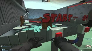 CS:GO JailBreak. Играем за CT.