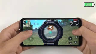 Samsung Galaxy A02 Test Game Free Fire RAM 3GB | Mediatek MT6739W, Batery Drain Test