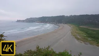 Playa de Barayo. Mejor playa de España 2023.Principado de Asturias. 4K.