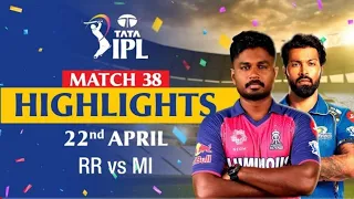 Mumbai Indians vs Rajasthan Royals Full Match Highlight | TATAIPL 2024 (Trending Video)