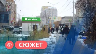 Аномальная теплая погода спровоцировала гололед в Якутске