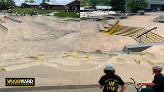 RIDING EVERY SKATEPARK AT WOODWARD EAST!