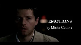 emotions portrayed by misha collins