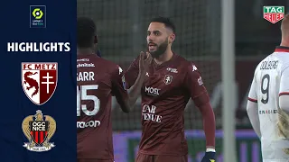 FC METZ - OGC NICE (1 - 1) - Highlights - (FCM - OGCN) / 2020-2021