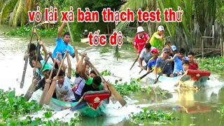 XEM HAI VỎ LÃI XÃ BÀN THẠCH TEST THỬ TỐC ĐỘ CHUẨN BỊ TRẬN ĐẤU TẠI LONG THẠNH