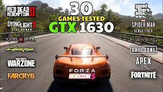 GTX 1630 In 2022 | 30 Games Tested | #gtx1630