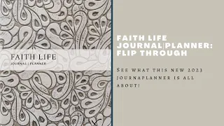 Faith Life Journal | Planner: Flip Through