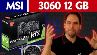 RTX 3060 12 GB von MSI - Perfekte Grafikkarte für die Mittelklasse ? - Test & Fazit - Unboxing