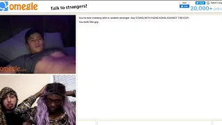 GOING ON OMEGLE RESTRICTED SECTION AND FIGHTING STRANGERS ft JESUSOMG