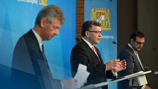 Video in Gebärdensprache: Pressekonferenz zur Corona-Pandemie (2. Februar 2021) - Bayern