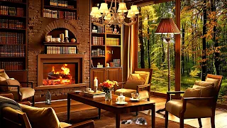 Smooth Jazz Music - Cozy Coffee Shop Ambience for Concentrate on Work☕ Piano Jazz Music to Relaxing