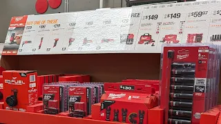 Best Milwaukee + DeWALT Tool Deals at Home Depot!