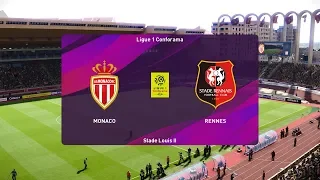 PES 2020 | Monaco vs Rennes - France Ligue 1 | 20 October 2019 | Full Gameplay HD