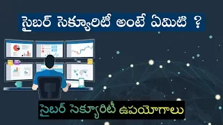 Cybersecurity in Telugu | What is Cybersecurity | Cybersecurity in Daily Life