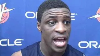 Jonny Flynn after Warriors workout - 6/11/09