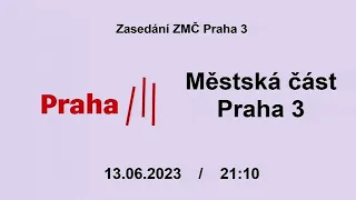 5. jednání Zastupitelstva městské části Praha 3 ze dne 13. 6. 2023