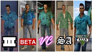 Evolution of Tommy in GTA Games | TOMMY Visits Every GTA Game | 2001-2021