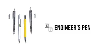 6-in-1 Multifunction Engineer's Tool Ballpoint Pen