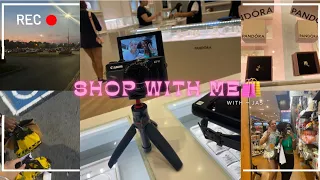 COME SHOP WITH ME VLOG | mall , clothes , pandora , food