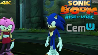 CEMU 1.26.2f | Sonic Boom Rise of Lyric 4K 60FPS UHD | Wii U Emulator PC Gameplay