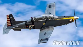 Military and Warbird Arrivals/Departures - Friday - EAA AirVenture Oshkosh 2023
