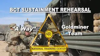 BCT Sustainment Rehearsal "A Way"