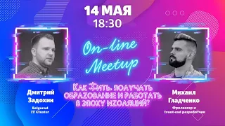 Как жить, получать образование и работать в эпоху изоляций?  | Online-meetup