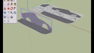 how to create a car in google sketchup (Tutorial)