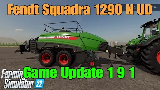 Fendt Squadra 1290 N UD /INCLUDED in Update 1.9.1 on FS22