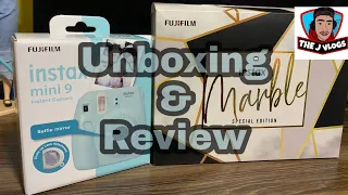 Instax Mini 9 Marble Edition Unboxing and Review | Tagalog |